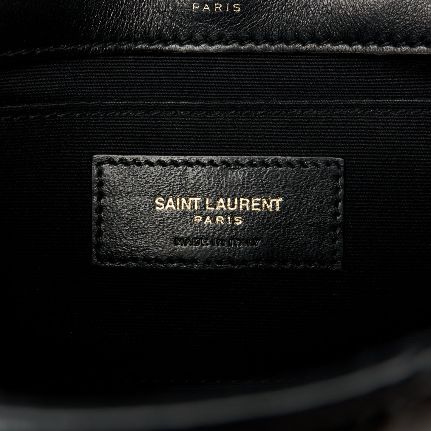 Lambskin Patchwork Monogram Small Jamie Black Black