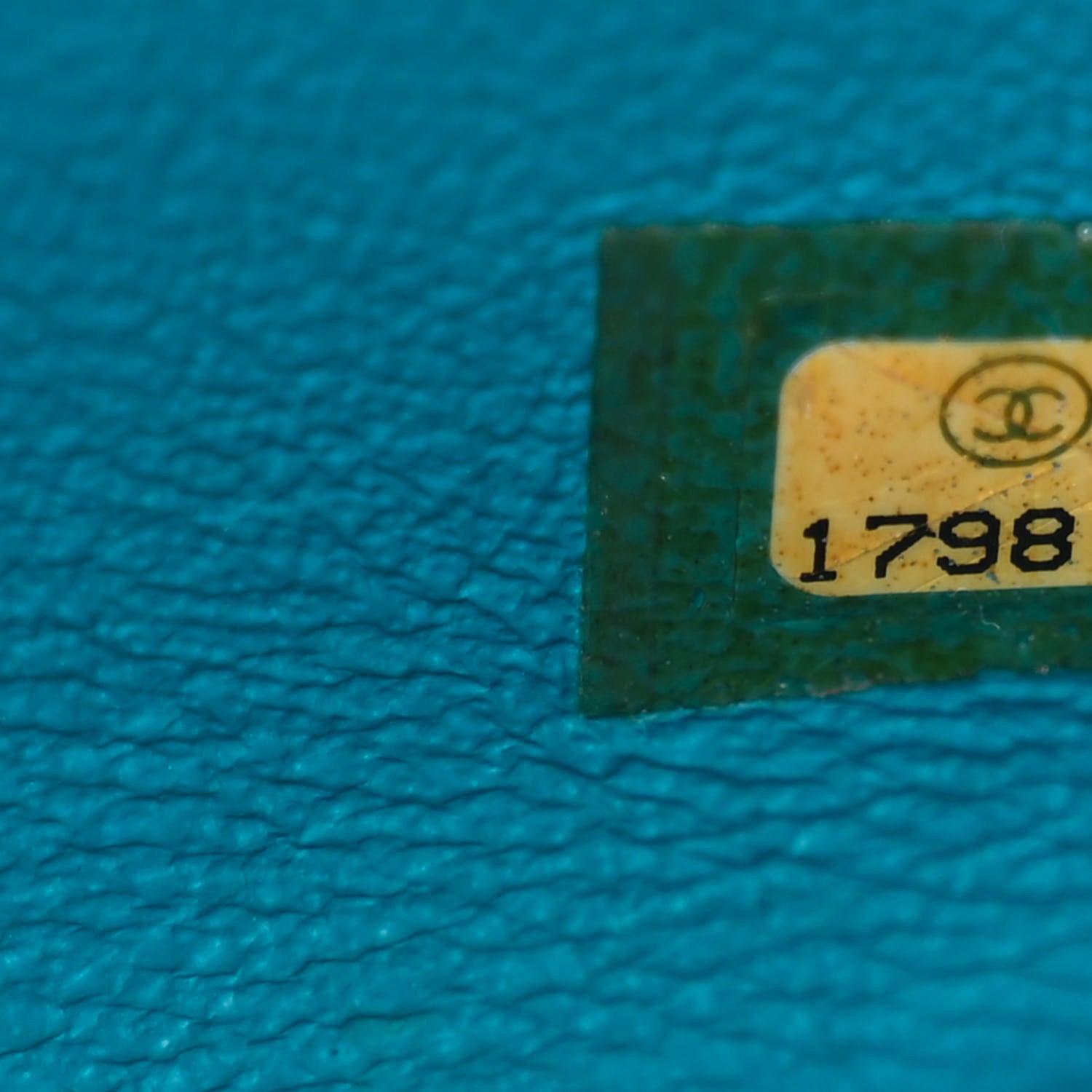 Chanel Patent Quilted Mini Rectangular Flap Turquoise 7 of 10