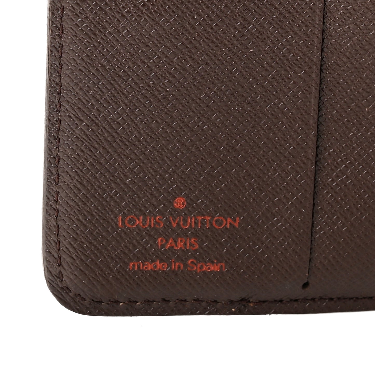 Damier Ebene Zippe Zipped Compact Wallet
