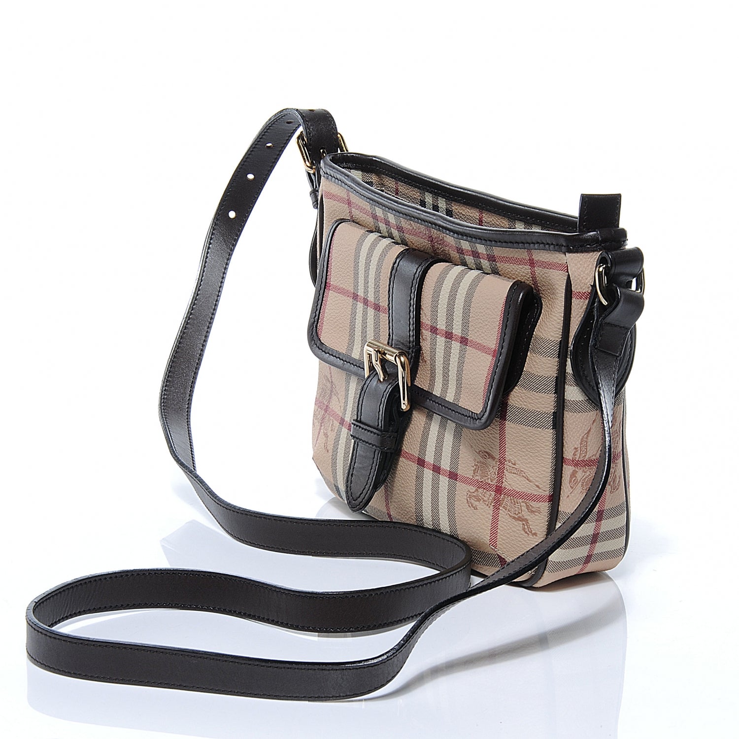 Burberry Haymarket Check Ganton Satchel 7 of 10