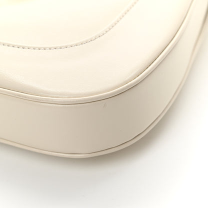 Gucci Boarded Dyana Lux Calfskin Small Jackie 1961 Hobo Mystic White 12 of 13