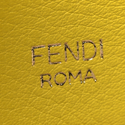 Fendi Shiny Snakeskin Vitello Dolce Strap You Purple Yellow 4 of 6