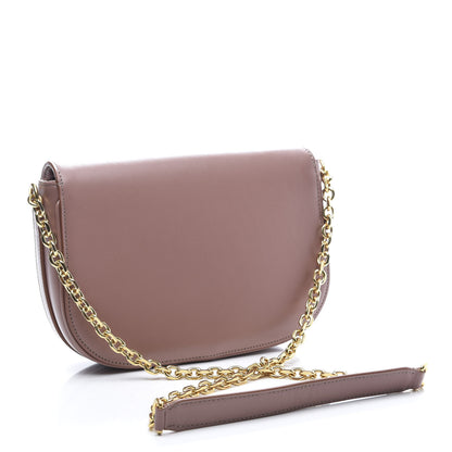Celine Shiny Calfskin Medium Chain Maillon Triomphe Antique Rose 2 of 9