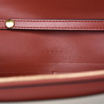 Celine Shiny Calfskin Clutch on a Chain Multicolor 6 of 6