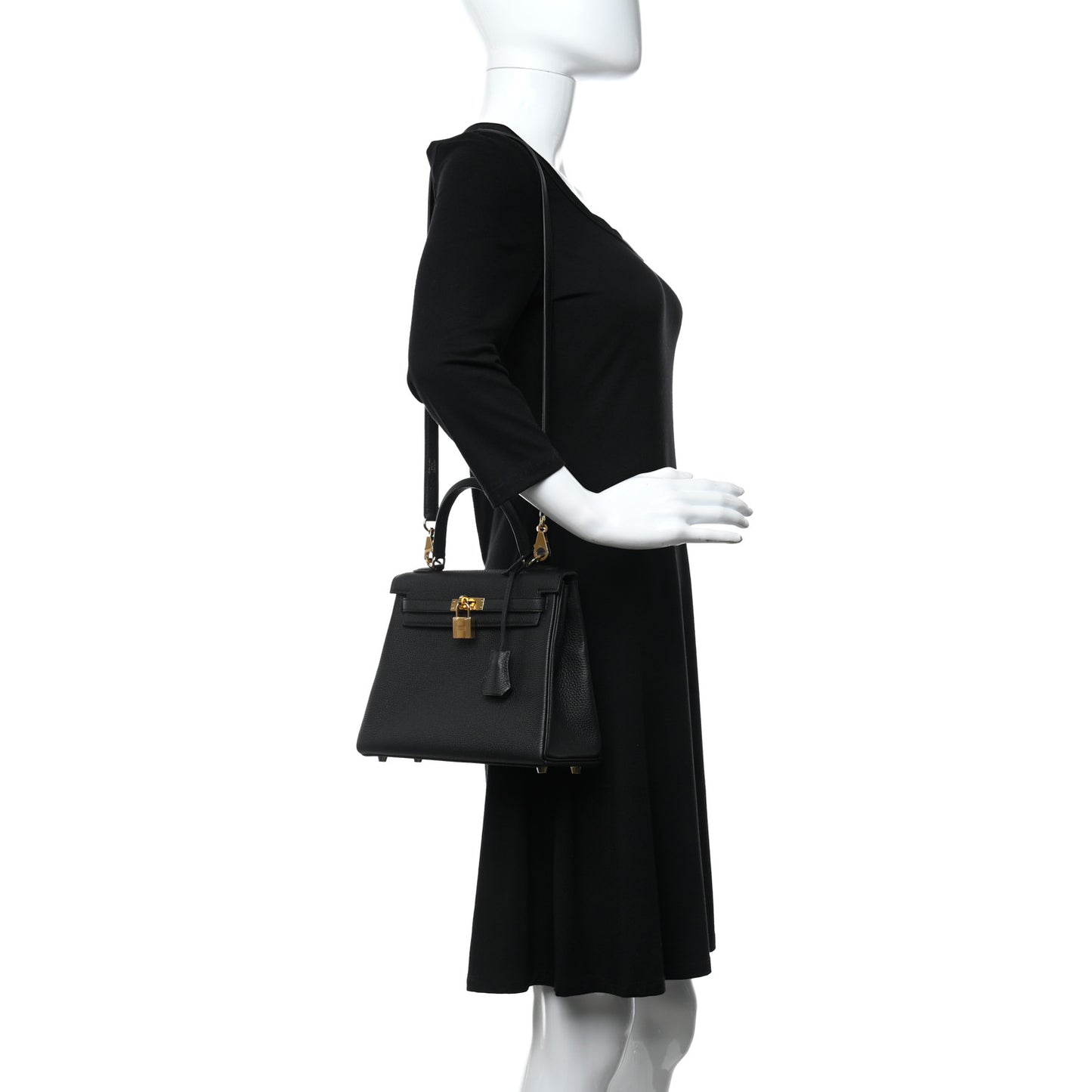 Togo Kelly Retourne 25 Black