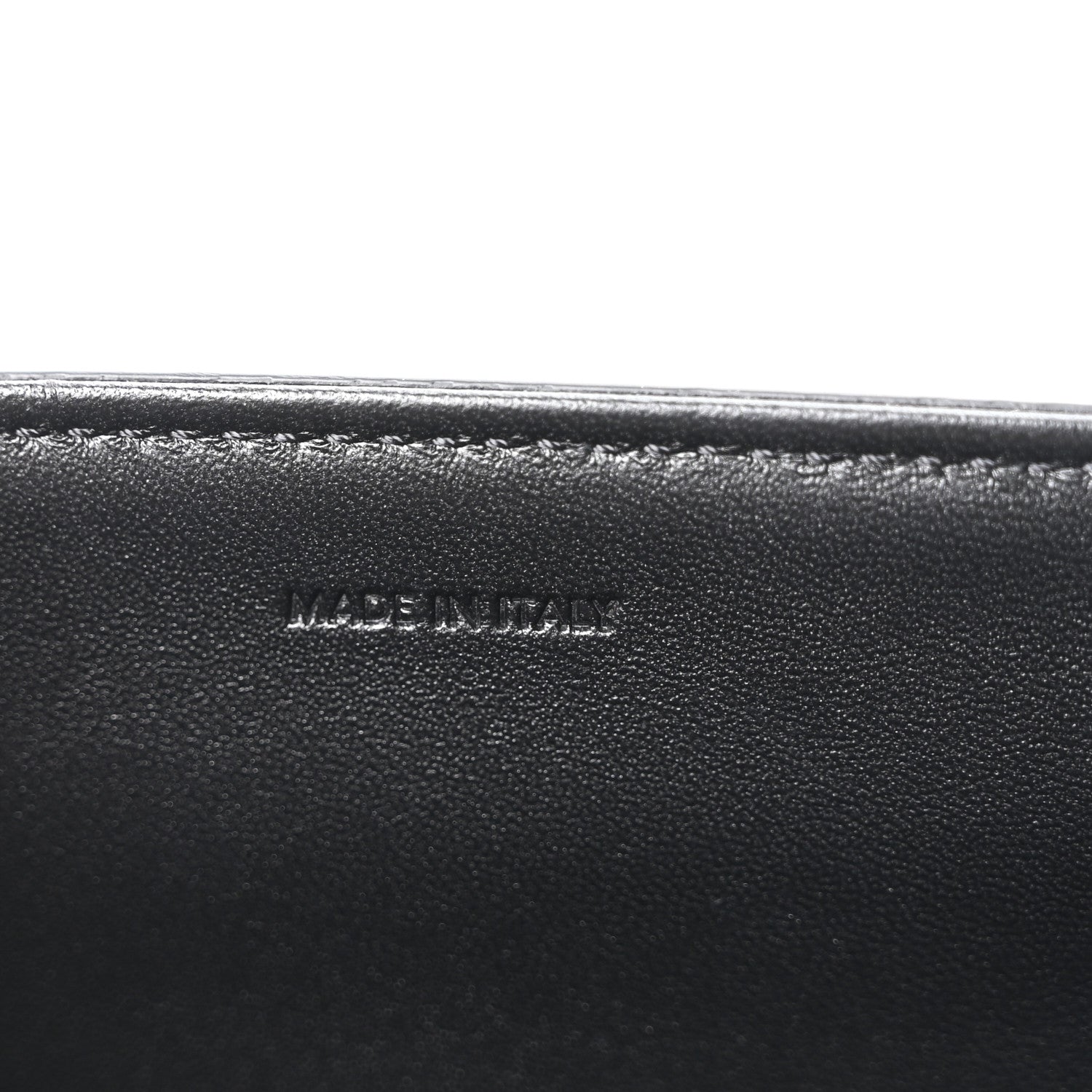 Celine Shiny Calfskin Medium Triomphe Black 8 of 11