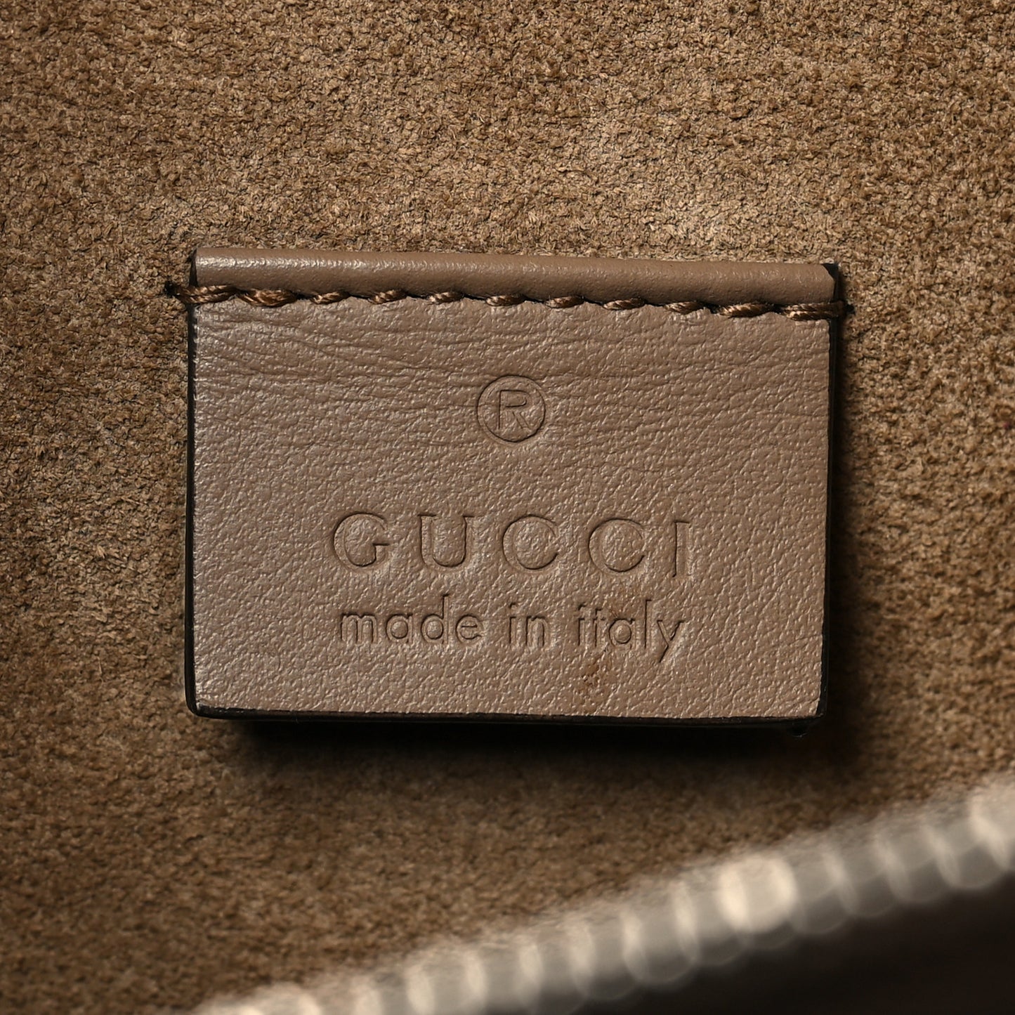 GG Supreme Monogram Small Dionysus Shoulder Bag Taupe