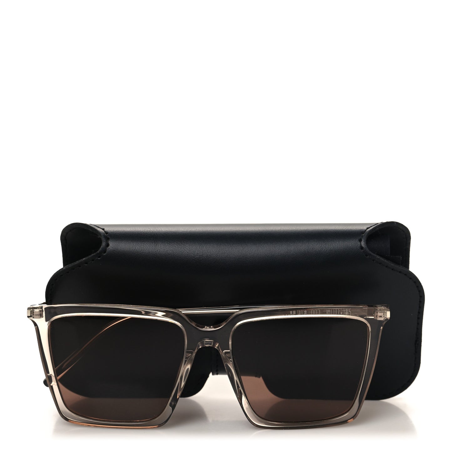 Transparent Acetate SL 474 Sunglasses Brown