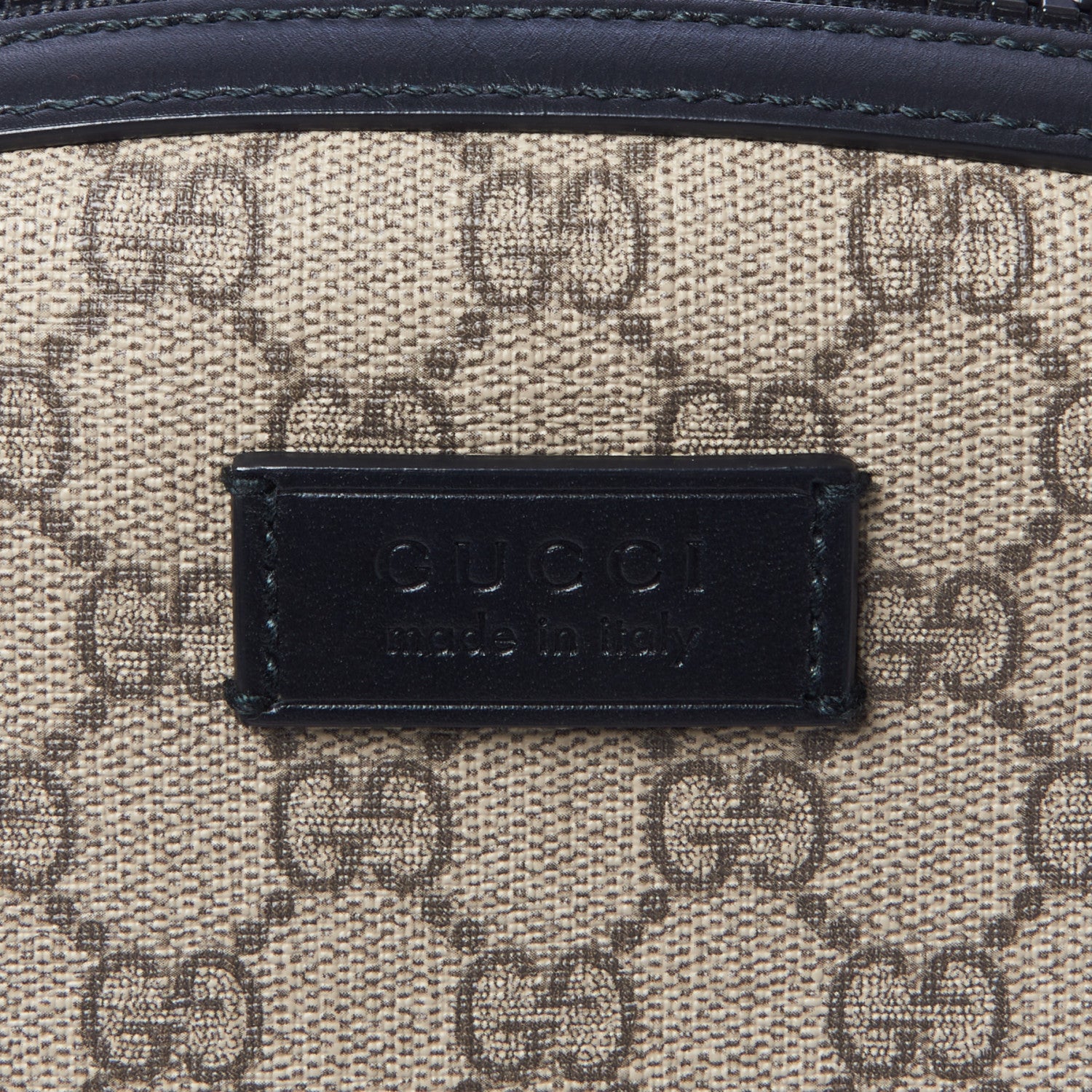 Gucci GG Supreme Monogram Medium Backpack Black 7 of 10