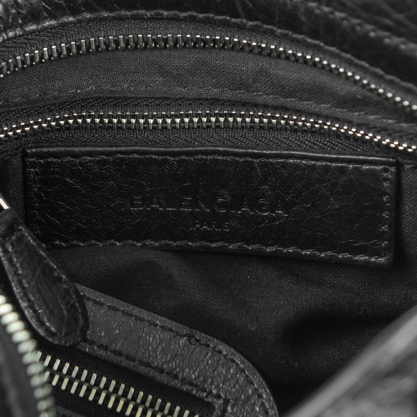 Agneau Giant 12 Silver Hardware Mini City Black