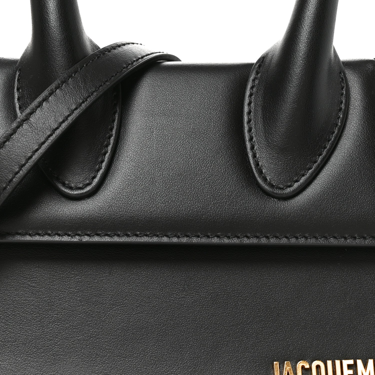 Jacquemus Smooth Calfskin Le Chiquito Moyen Black Black 7 of 9