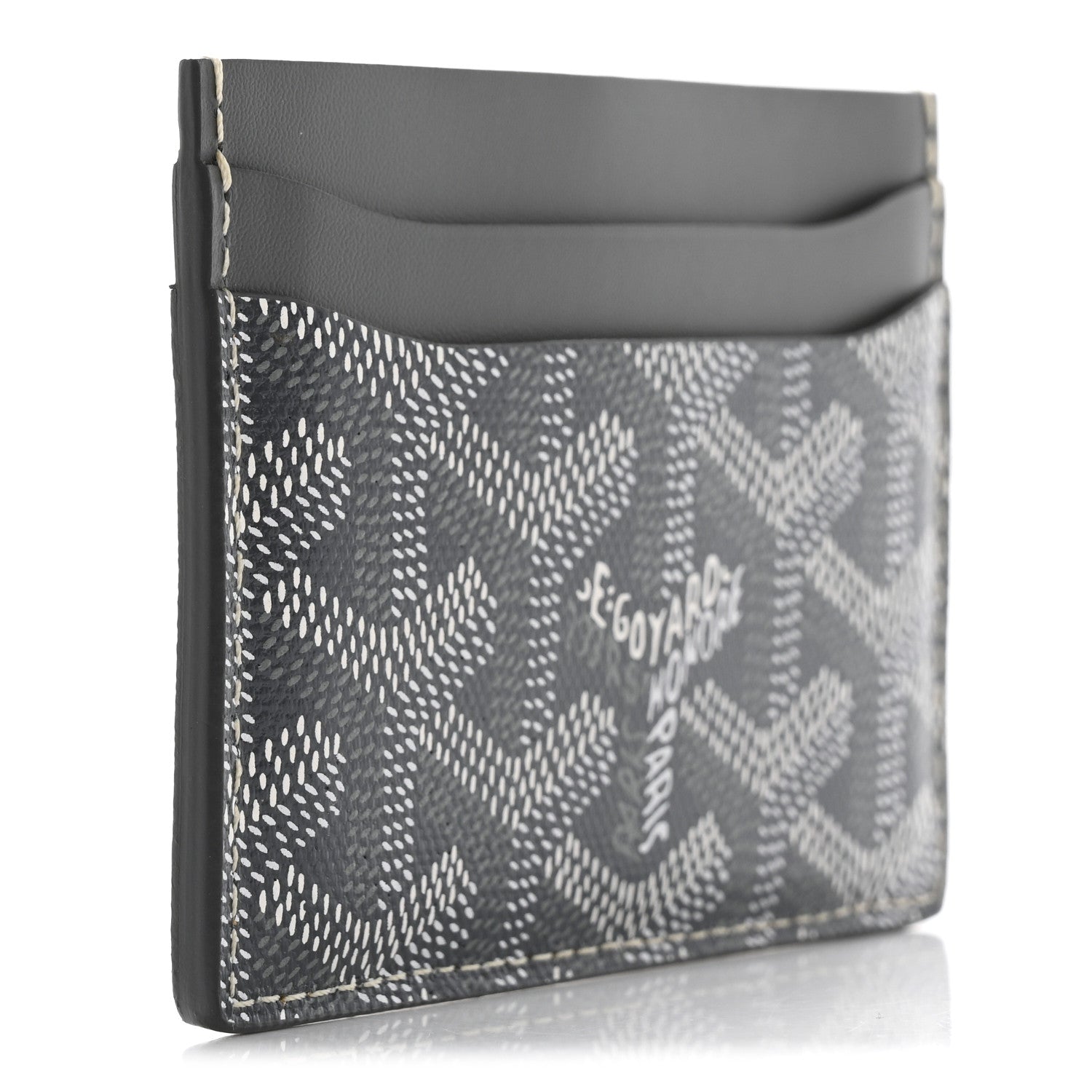 Goyard Goyardine Saint Sulpice Card Holder Grey 3 of 8