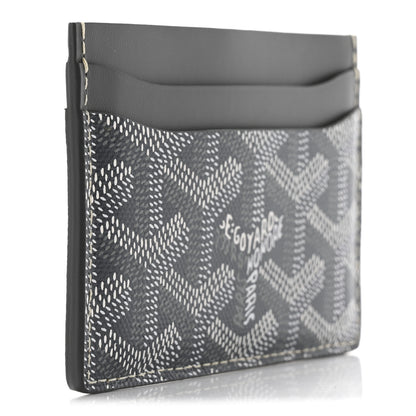Goyard Goyardine Saint Sulpice Card Holder Grey 3 of 8