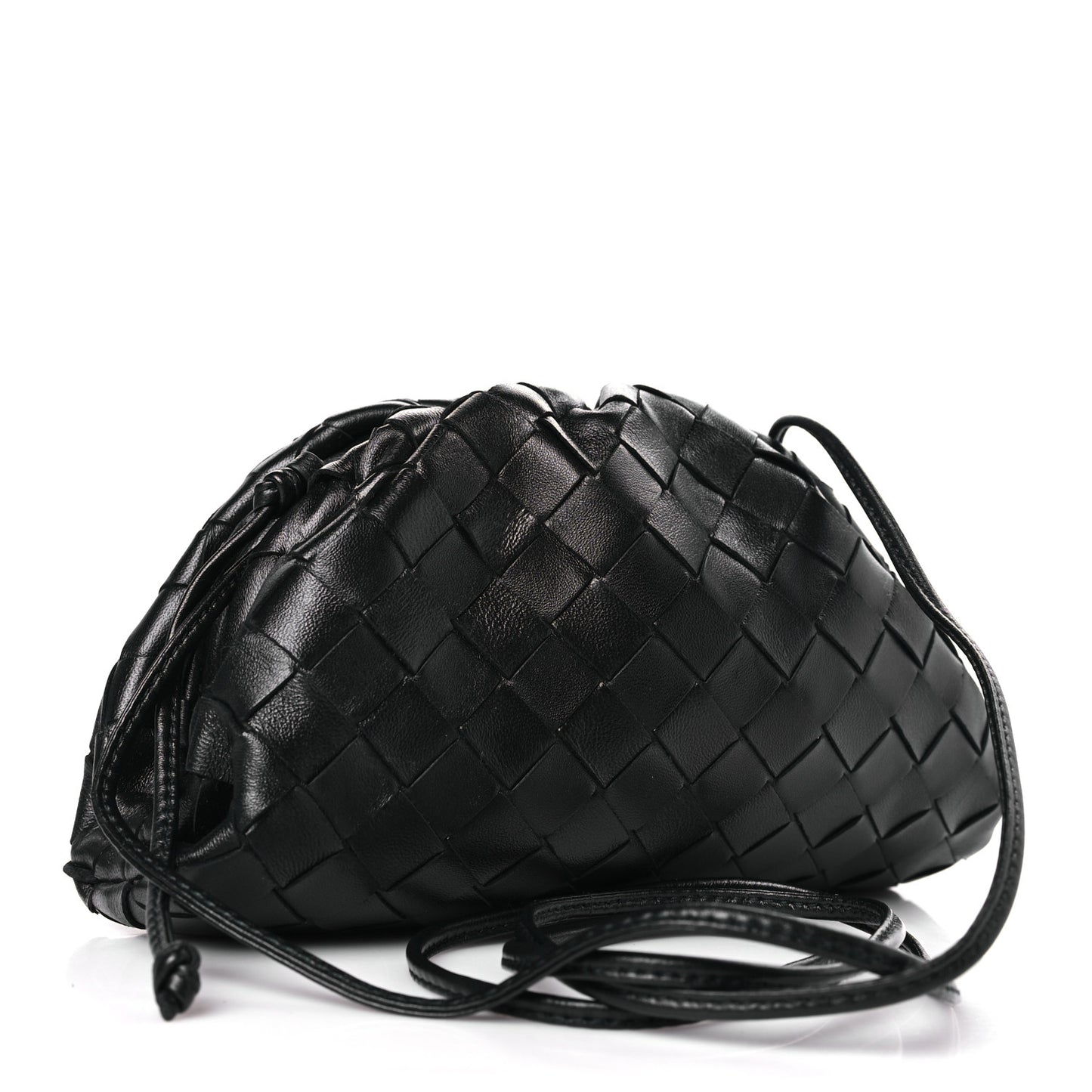 Nappa Intrecciato The Mini Pouch Black