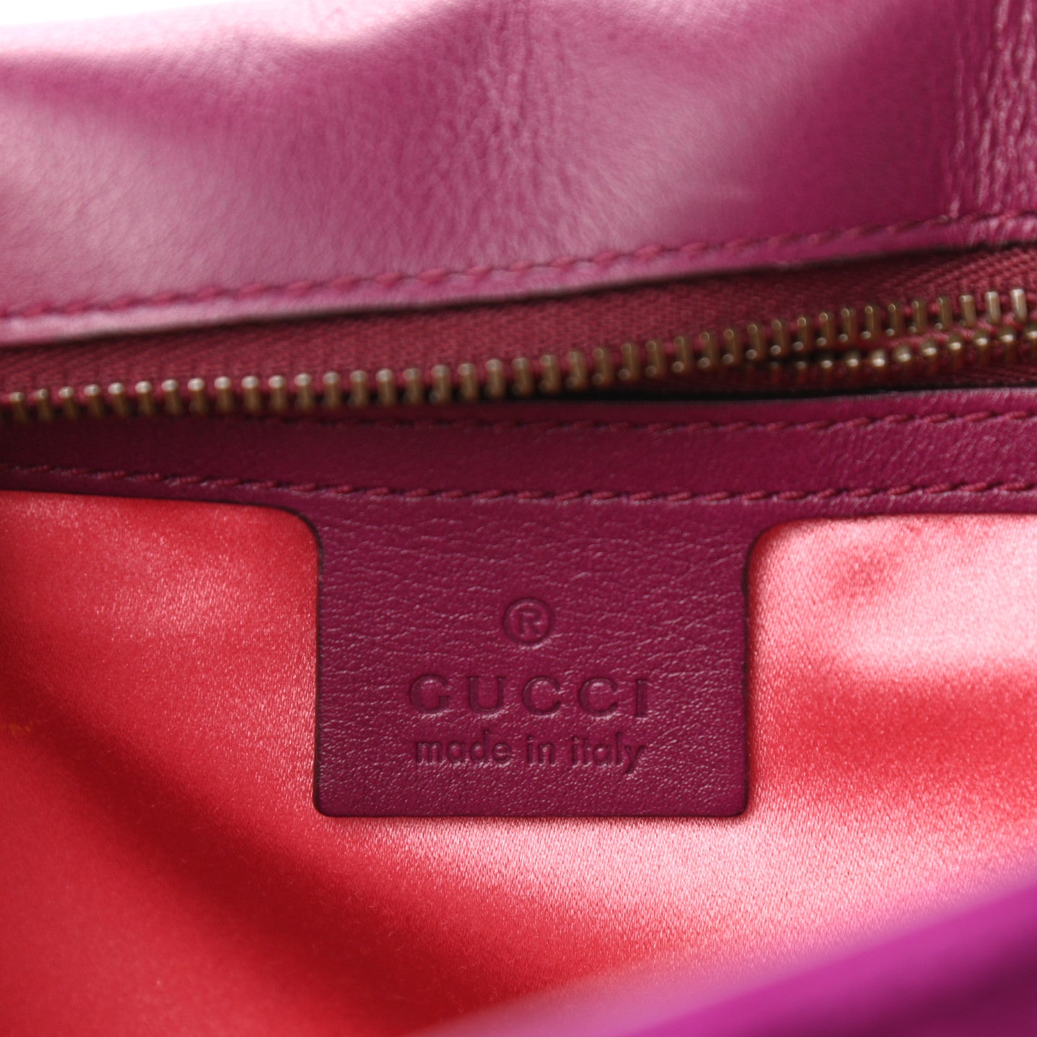 Gucci Velvet Matelasse Medium GG Marmont Shoulder Bag Fuchsia Violet Cyclamen 6 of 13