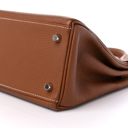 Hermes Togo Kelly Retourne 28 Gold 9 of 14