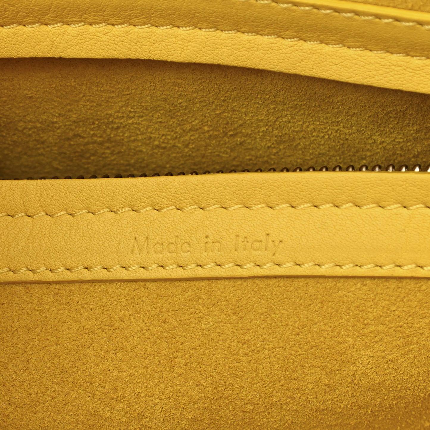 Supple Calfskin Medium Phantom Luggage Sun Yellow