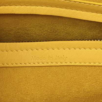 Celine Supple Calfskin Medium Phantom Luggage Sun Yellow 5 of 13
