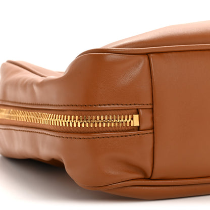 Miu Miu Soft Calf Softy Large Beau Top Handle Bag Cognac 8 of 13