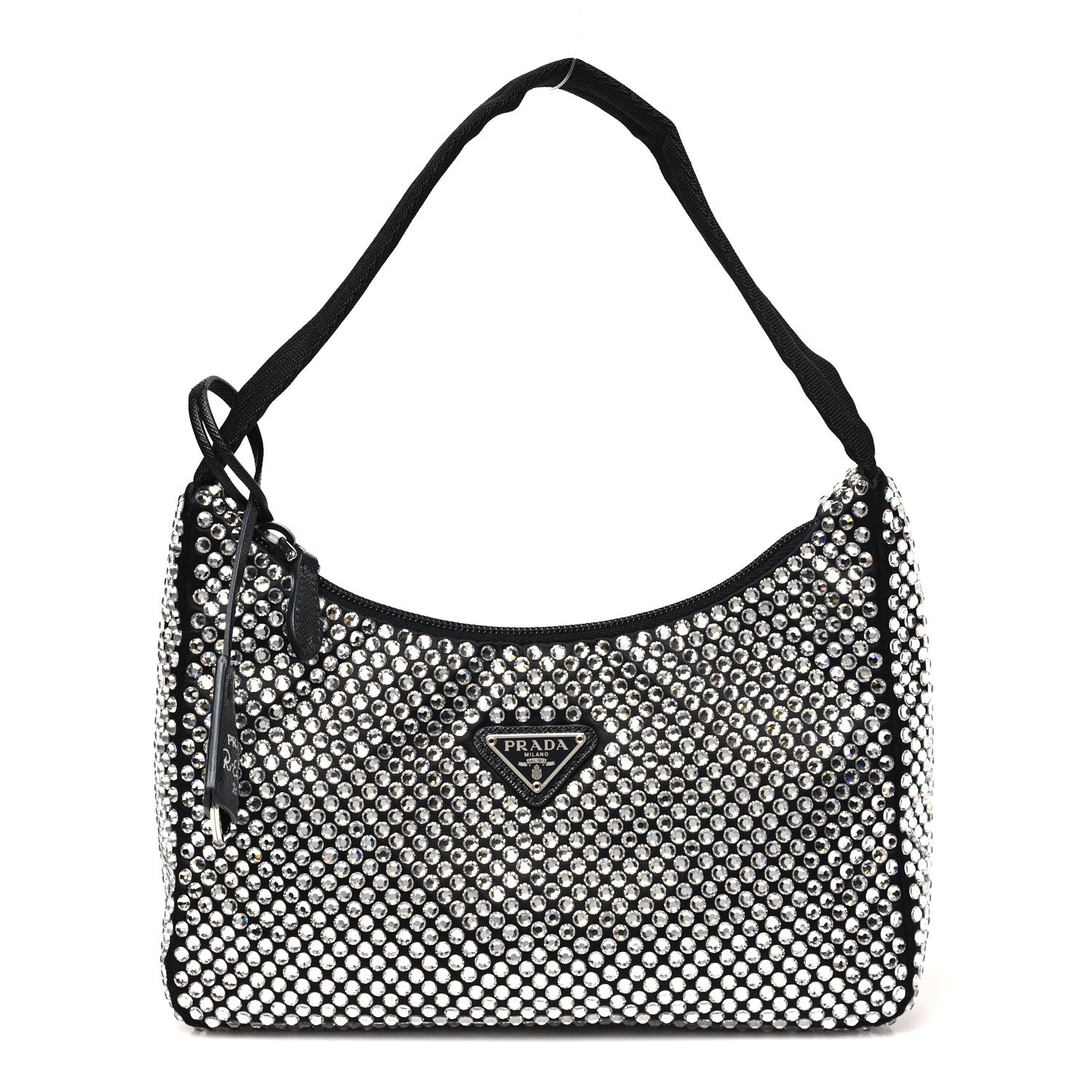Prada Satin Crystal Mini Re-Edition 2000 Bag Cristal 1 of 10