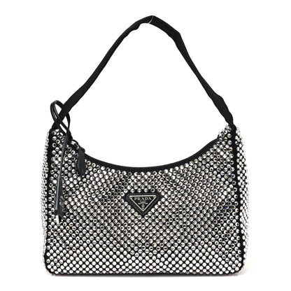 Prada Satin Crystal Mini Re-Edition 2000 Bag Cristal 1 of 10