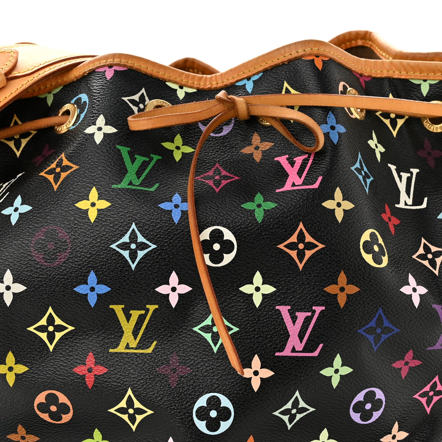 Monogram Multicolor Petit Noe Black