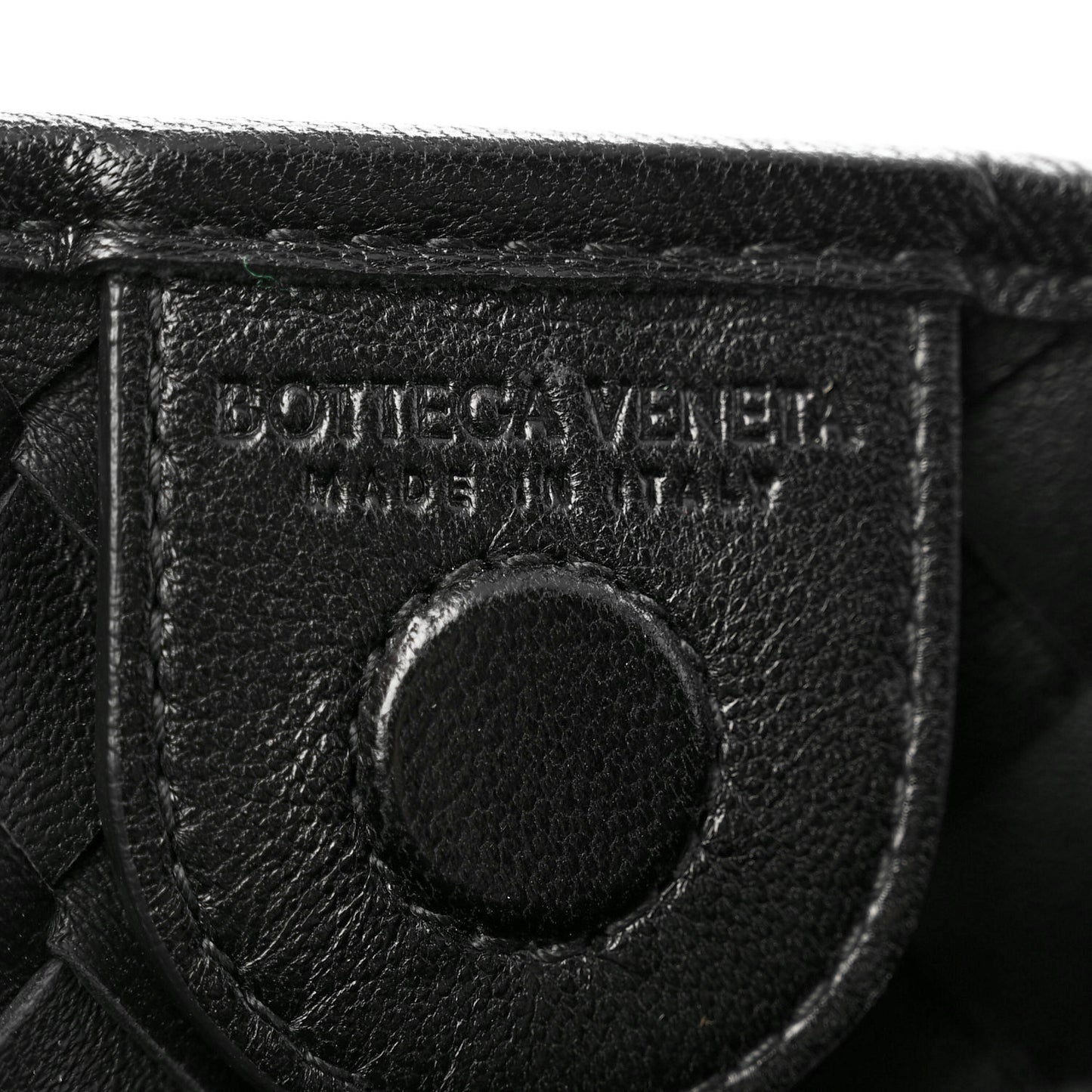 Nappa Intrecciato Sardine Bag Black