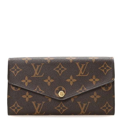 Louis Vuitton Monogram Sarah Wallet NM Rose Ballerine 1 of 8
