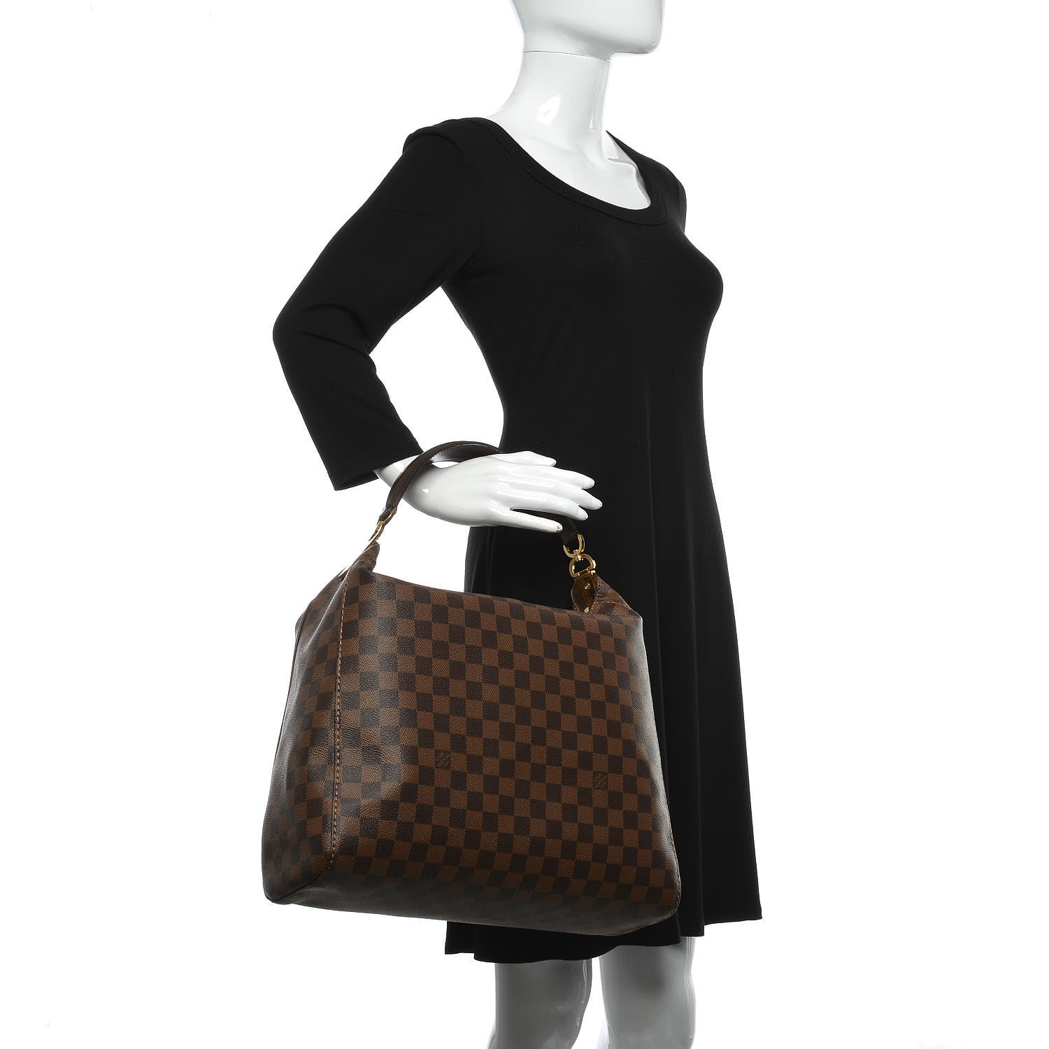 Louis Vuitton Damier Ebene Portobello GM 2 of 7
