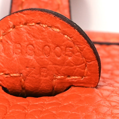 Hermes Taurillon Clemence Evelyne TPM Feu 7 of 11