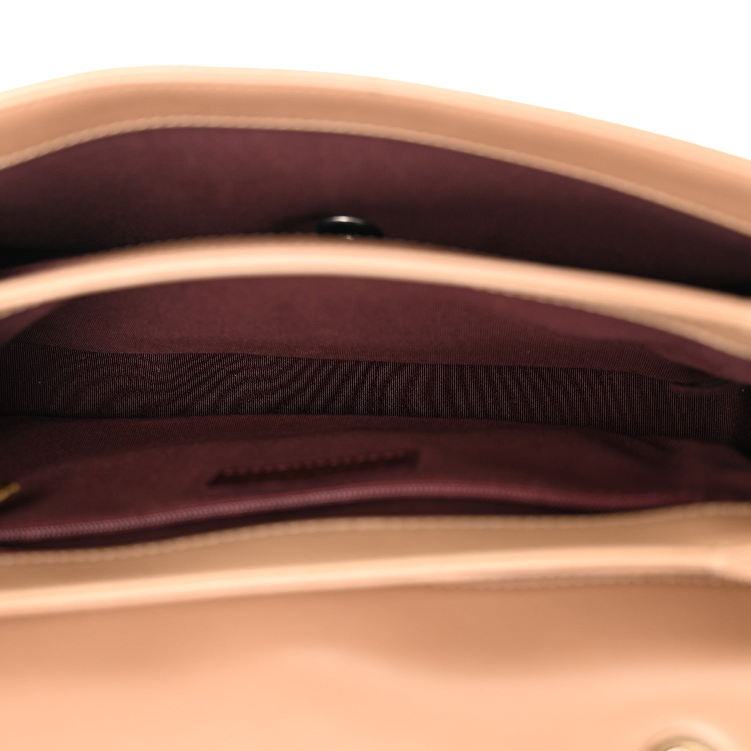 Chanel Shiny Lambskin Quilted Around The Corner Flap Beige 5 of 10