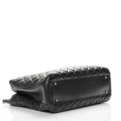 Chanel Caviar Quilted City Shopping Tote Black 4 of 7