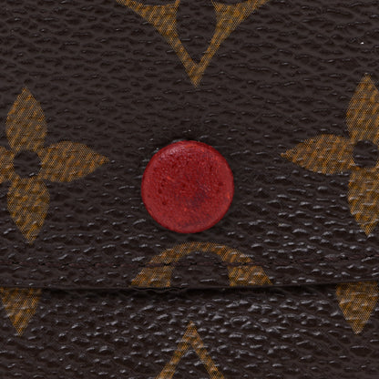 Louis Vuitton Monogram Emilie Wallet Piment 13 of 14