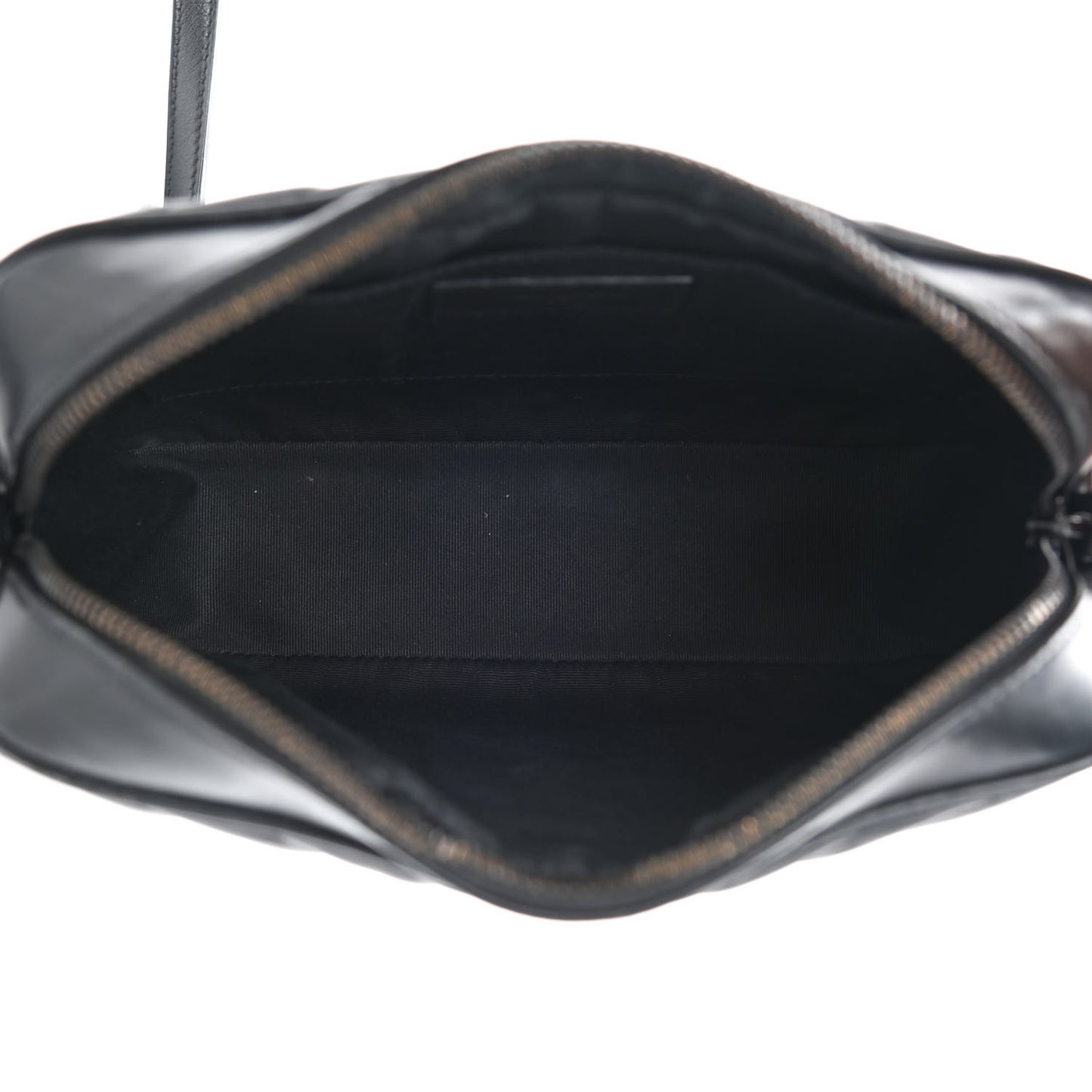 Calfskin Matelasse Monogram Monochrome Lou Camera Bag Black