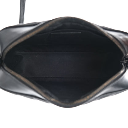 Saint Laurent Calfskin Matelasse Monogram Monochrome Lou Camera Bag Black 5 of 11