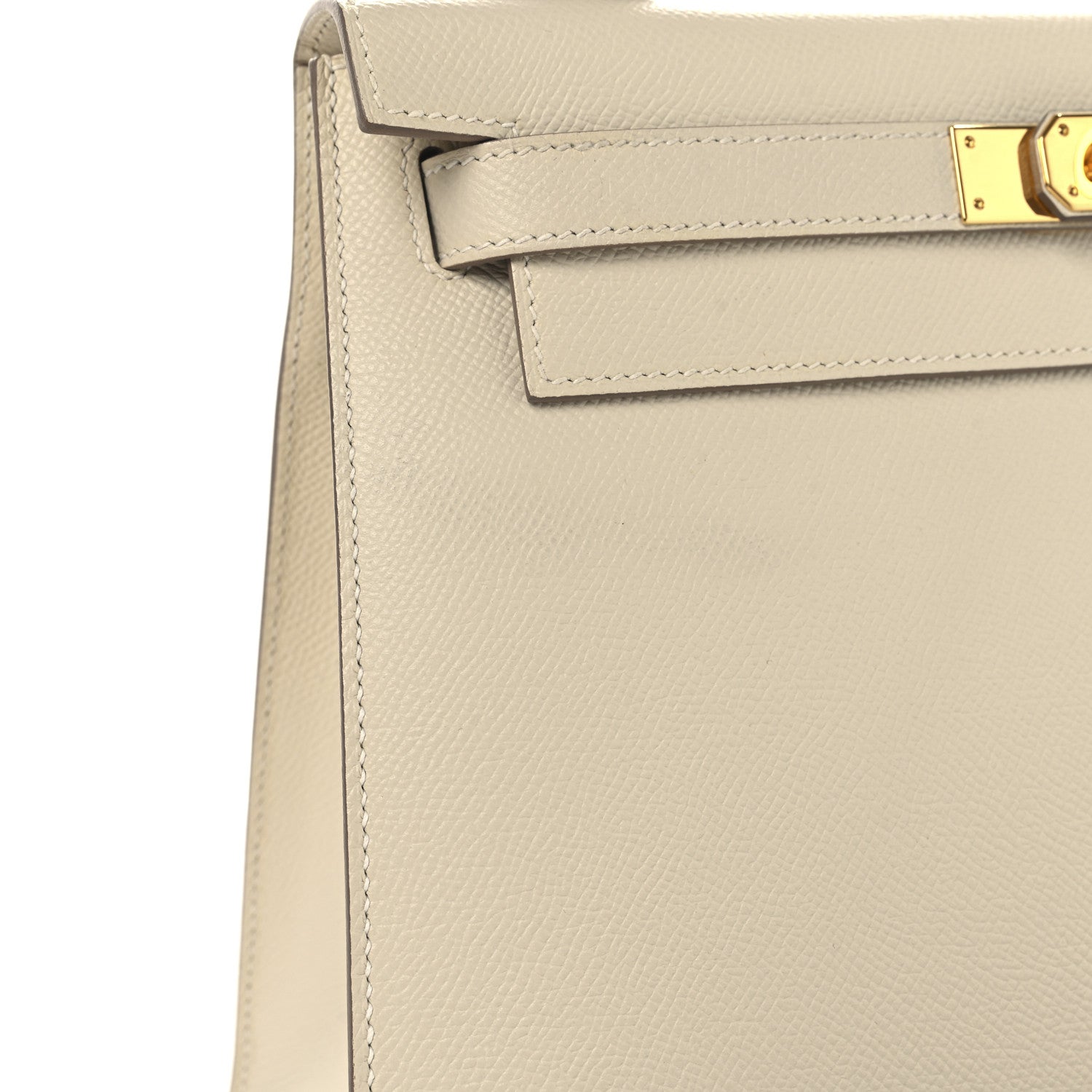 Hermes Epsom Kelly Sellier 28 Craie 13 of 16