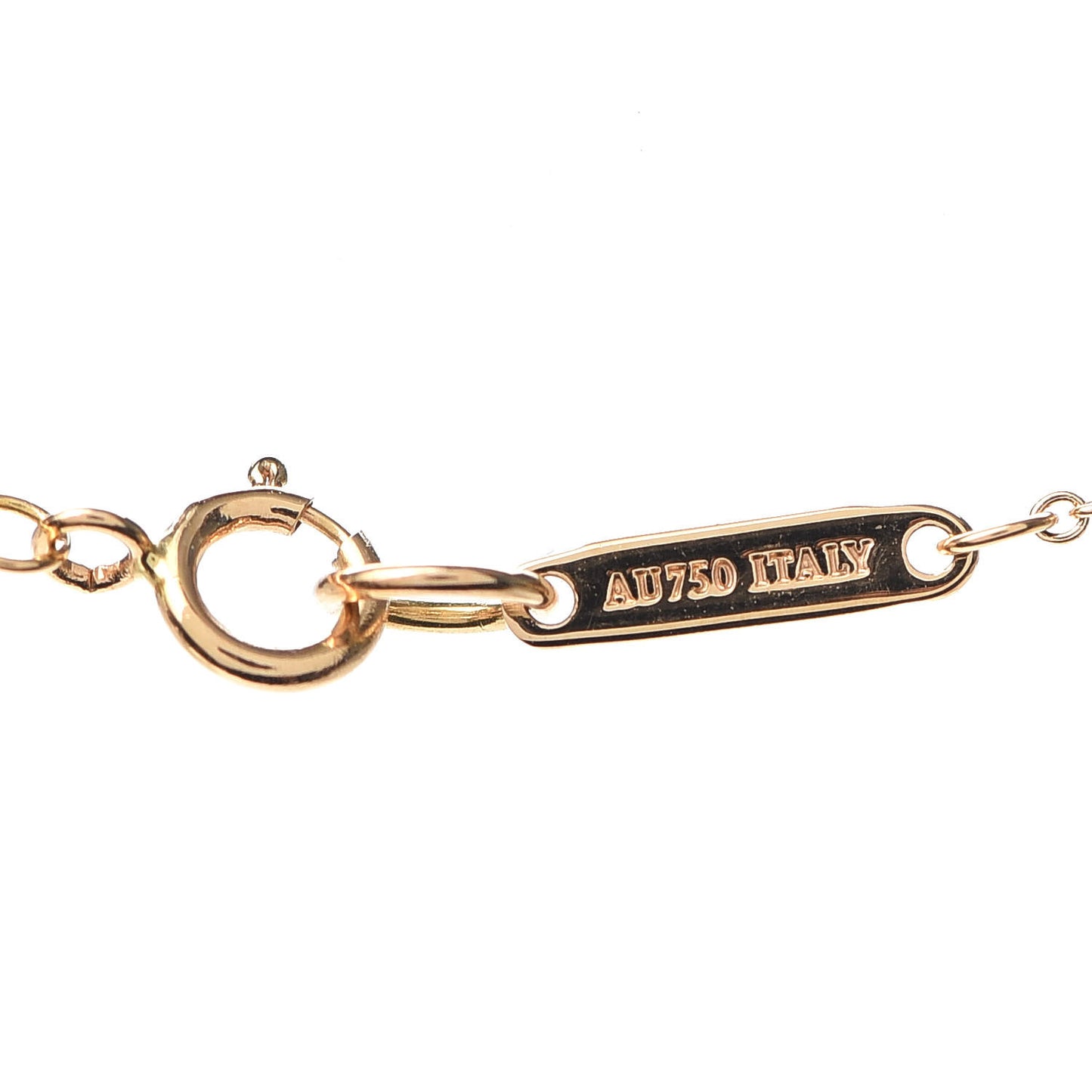 18K Rose Gold Atlas Open Pendant Necklace