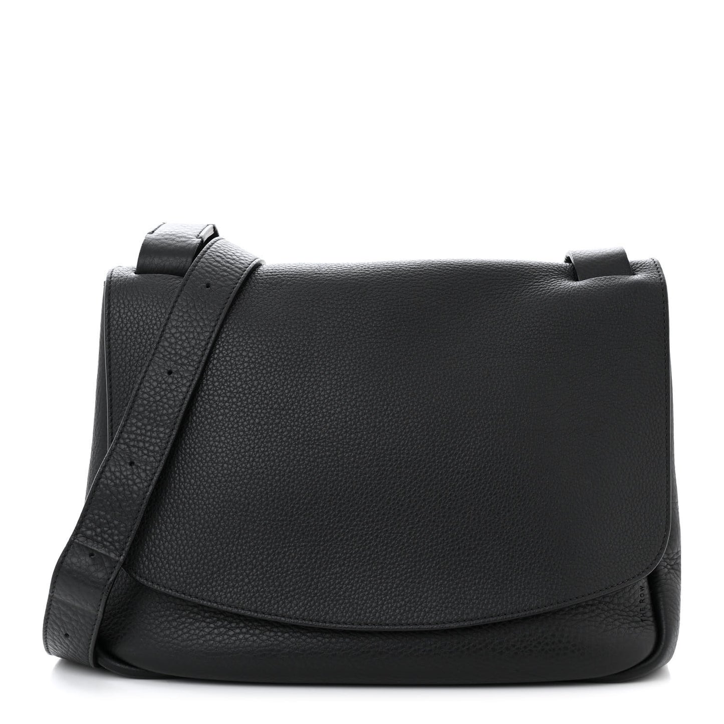 Calfskin Small Mail Bag Black