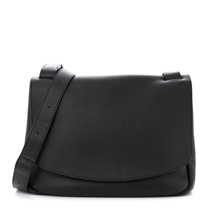 The Row Calfskin Small Mail Bag Black 1 of 11