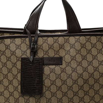Gucci GG Plus Monogram Travel Bag Dark Brown 7 of 14