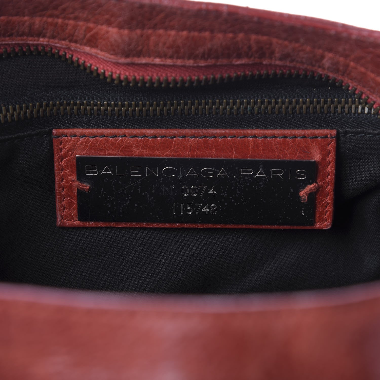 Balenciaga Chevre Classic Hardware City Rouge Vermillon 9 of 10