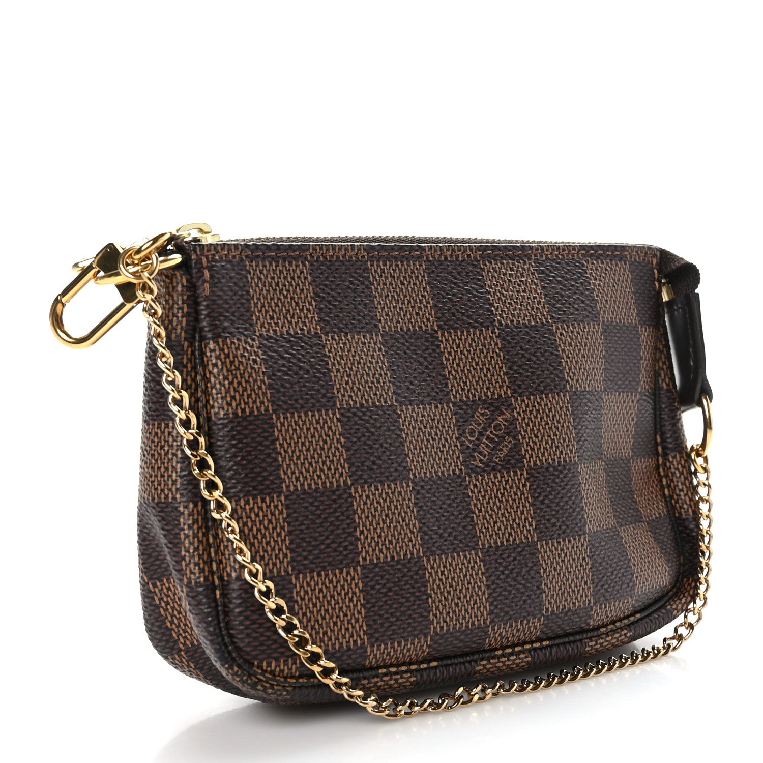 Louis Vuitton Damier Ebene Mini Pochette Accessories 3 of 9
