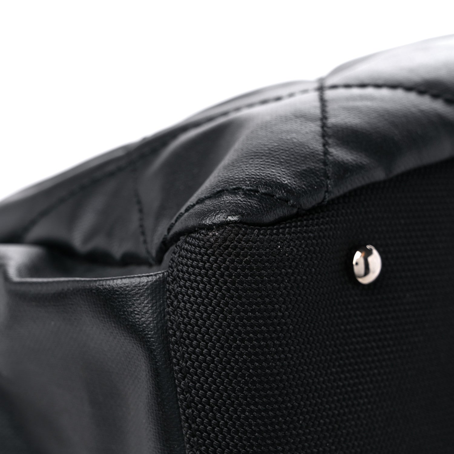 Chanel Coated Canvas Paris Biarritz Hobo Black 10 of 14