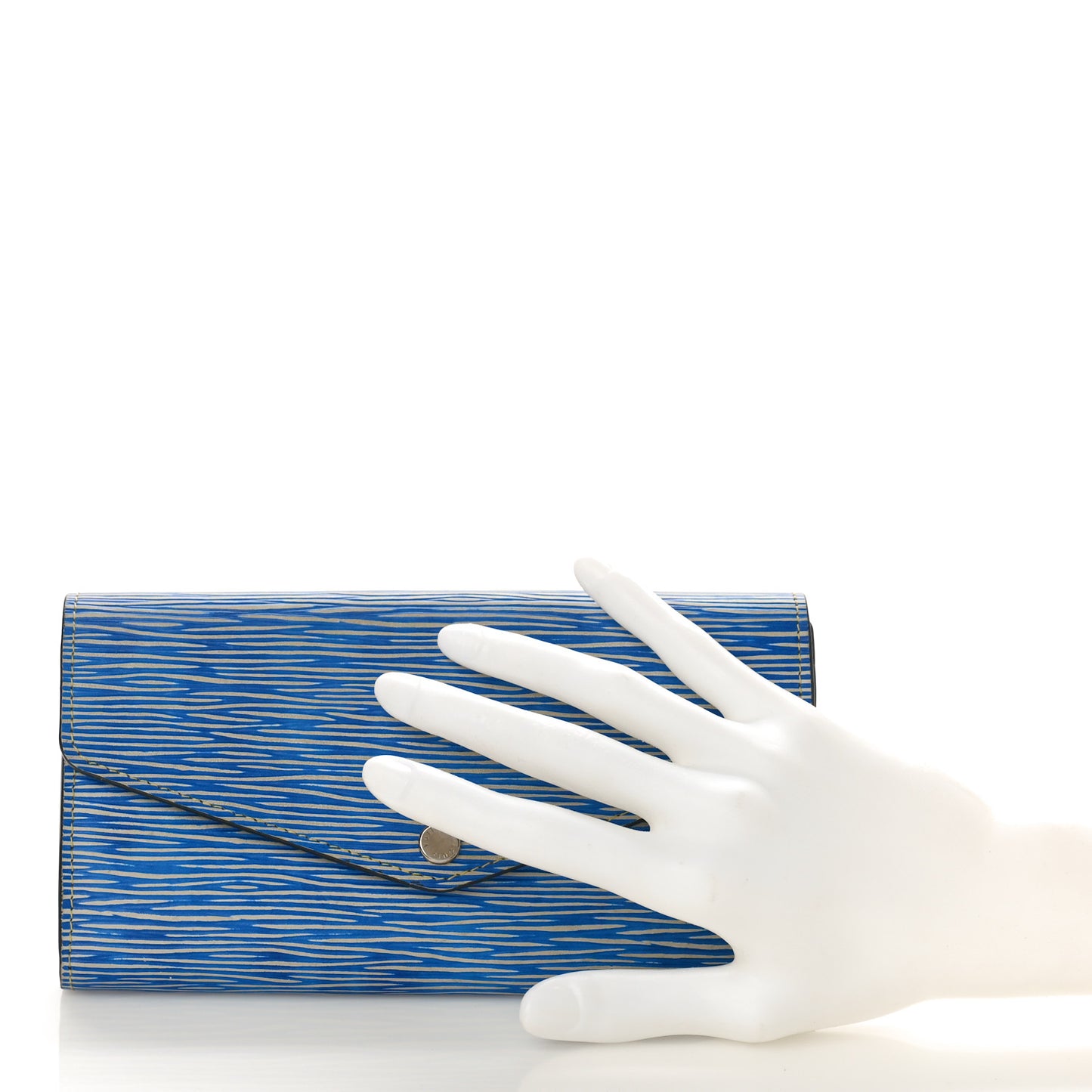 Epi Sarah Wallet NM Denim Light