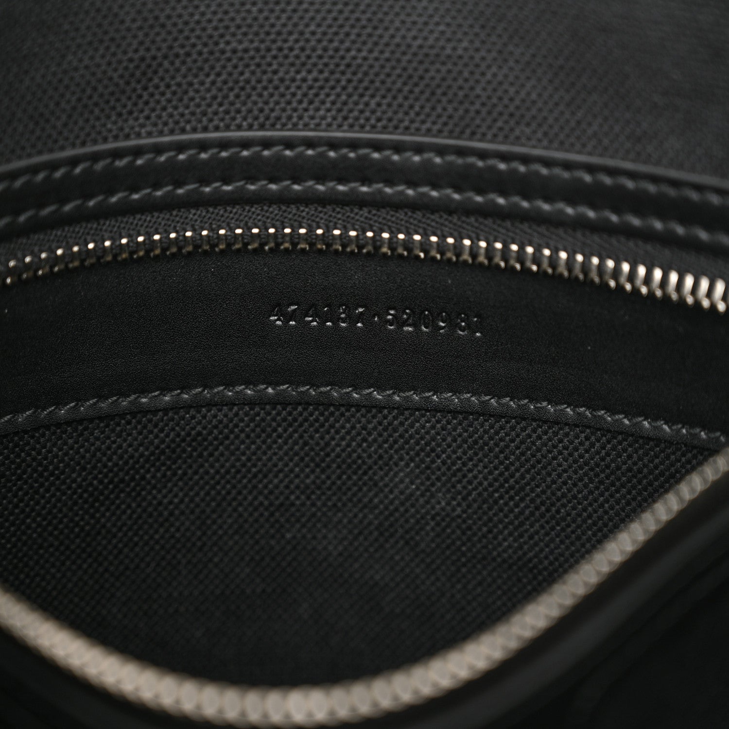 Gucci GG Supreme Monogram Appia Calfskin Web Flat Messenger Bag Black Grey 7 of 10