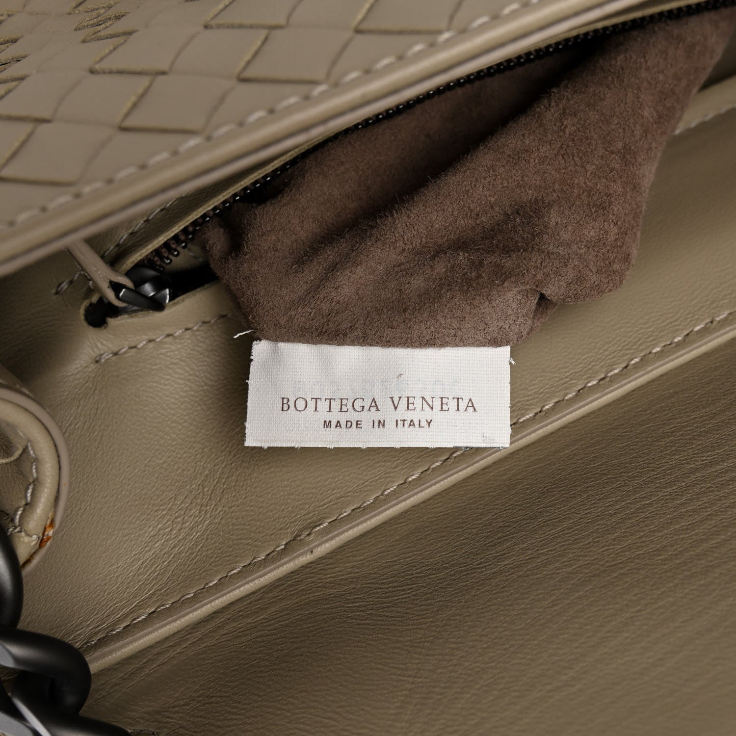 Bottega Veneta Nappa Intrecciato Rialto Shoulder Bag Nude 6 of 11