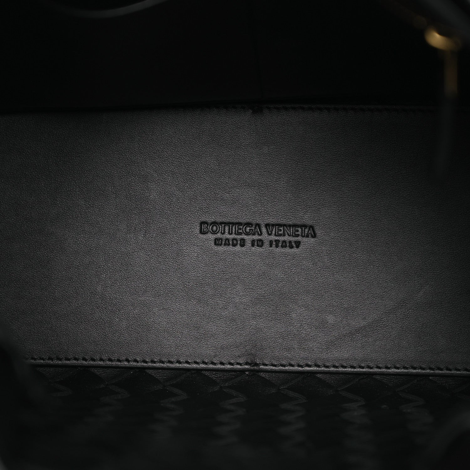 Bottega Veneta Nappa Intrecciato Medium Andiamo Shoulder Bag Black 5 of 13