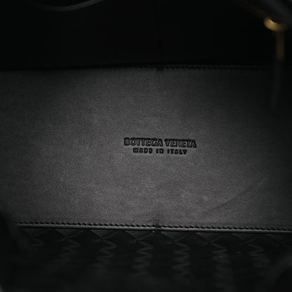 Bottega Veneta Nappa Intrecciato Medium Andiamo Shoulder Bag Black 5 of 13