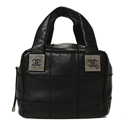 Chanel Caviar Square Stitched Tote Black 1 of 14