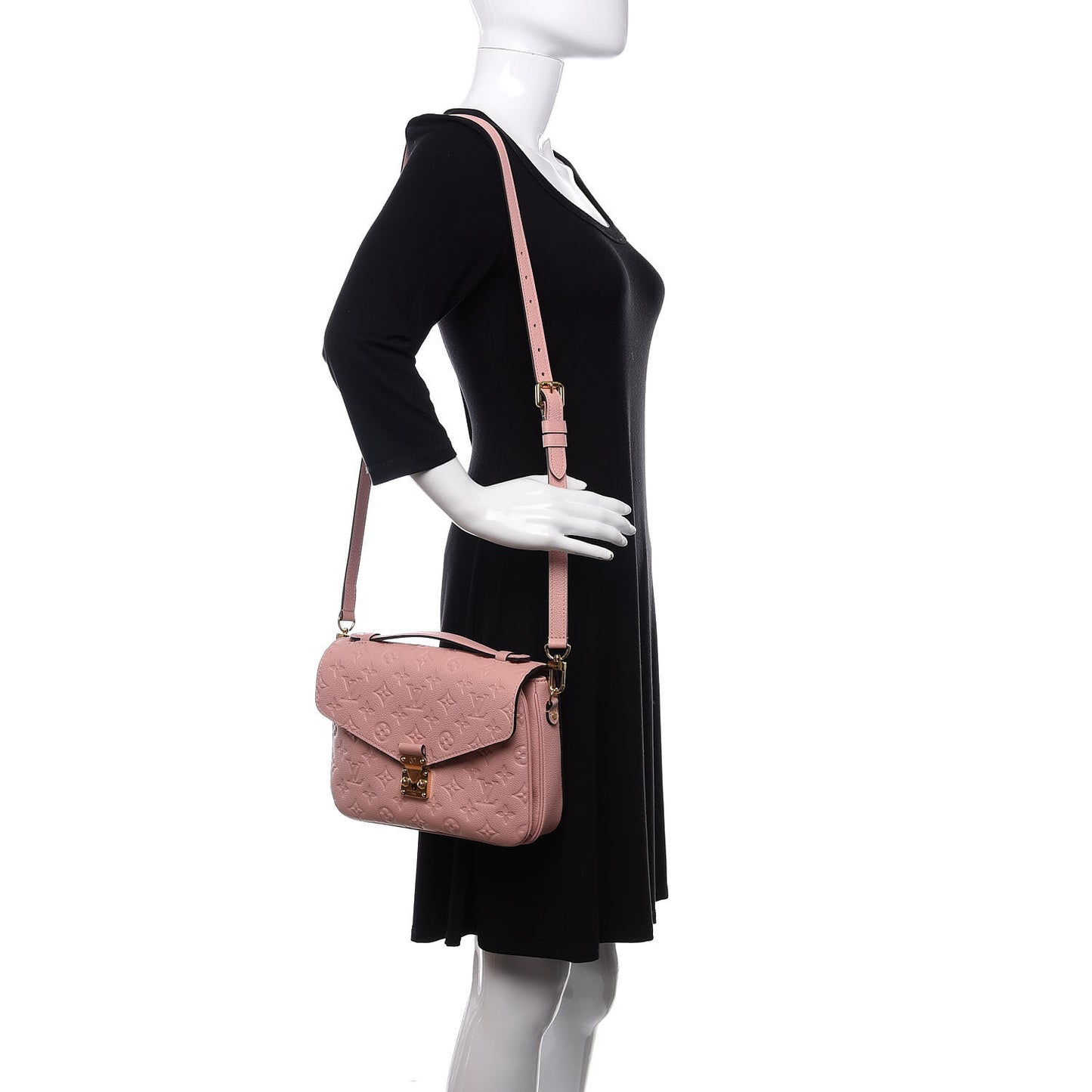 Empreinte Pochette Metis Rose Poudre